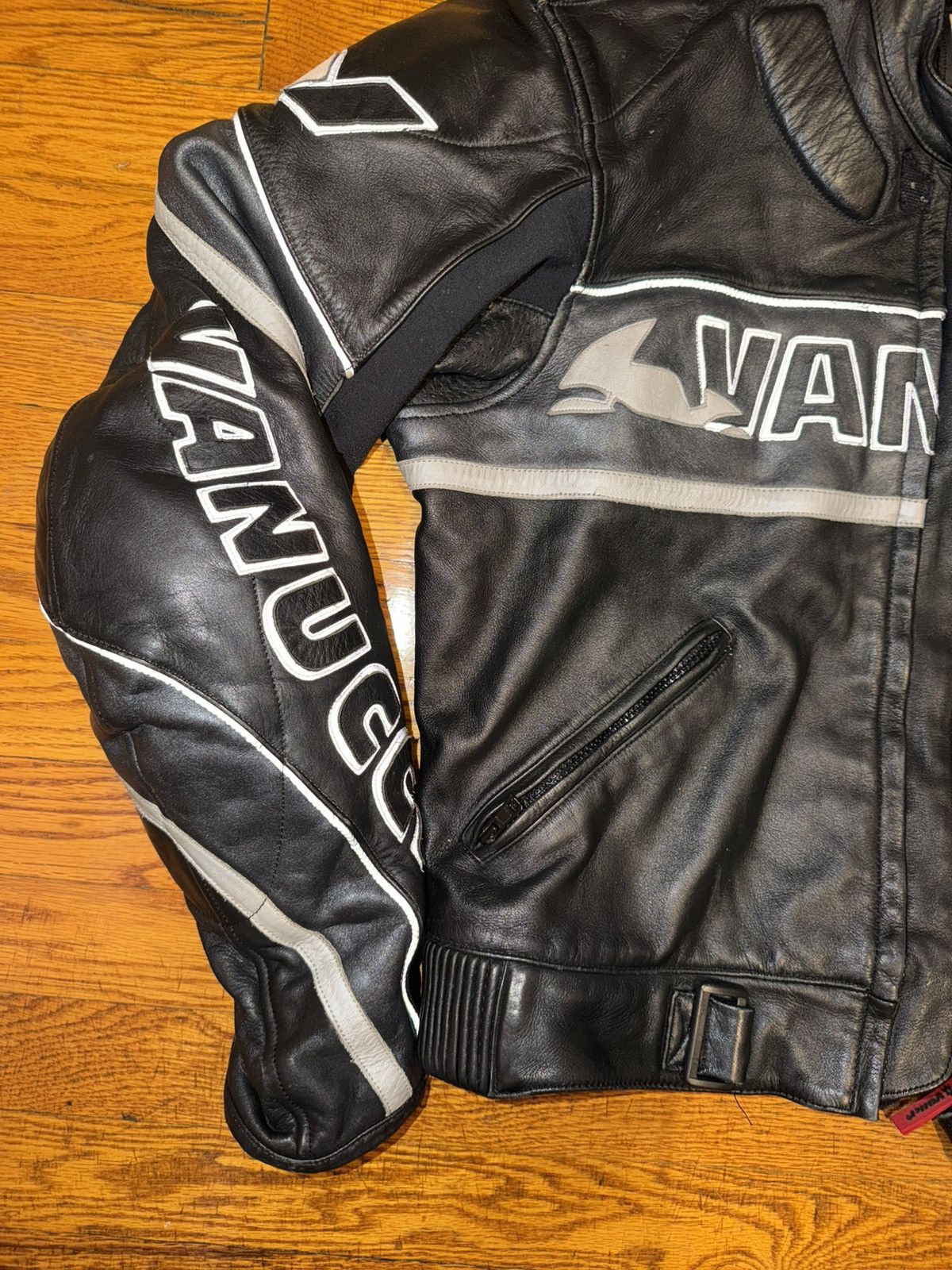 Other MOTO JACKET VANUCCI BLACK with 3M trim Size US L / EU 52-54 / 3 - 3 Thumbnail