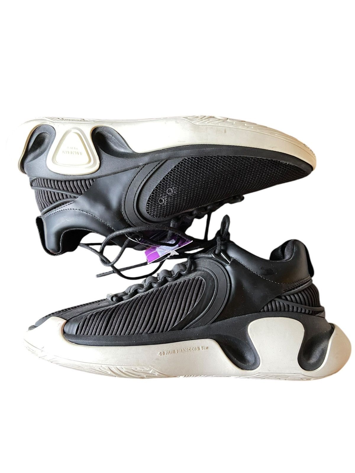 Balmain Balmain B Court T Asymmetric "Chunky" sneakers Size US 12 / EU 45 - 3 Thumbnail