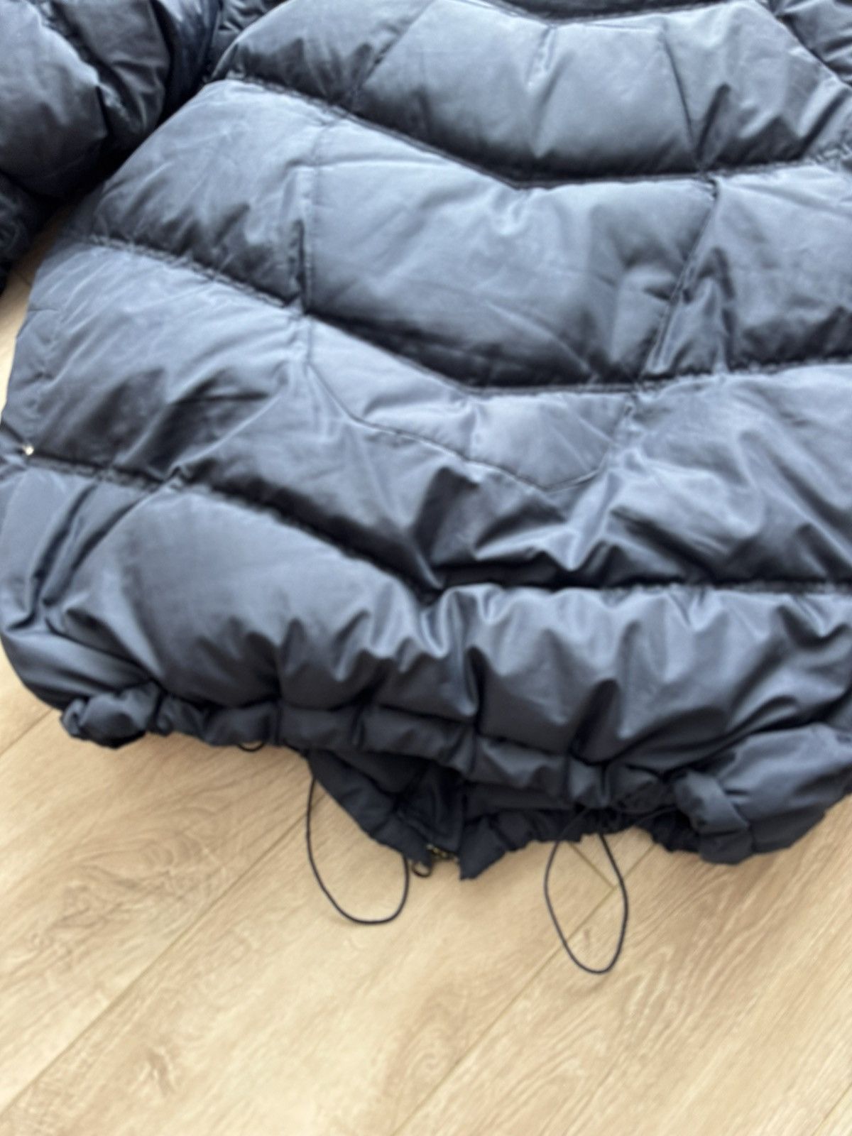 Nike Vintage Nike Puffer Jacket 00s Mini Swoosh Y2K Rap Size US L / EU 52-54 / 3 - 12 Thumbnail