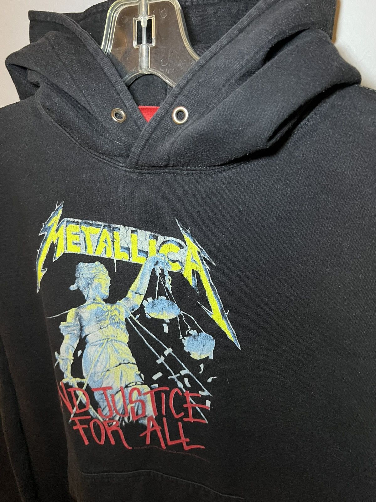 Metallica Vintage 2007 Metallica “And Justice For All” pullover hoodie Size US XL / EU 56 / 4 - 5 Thumbnail