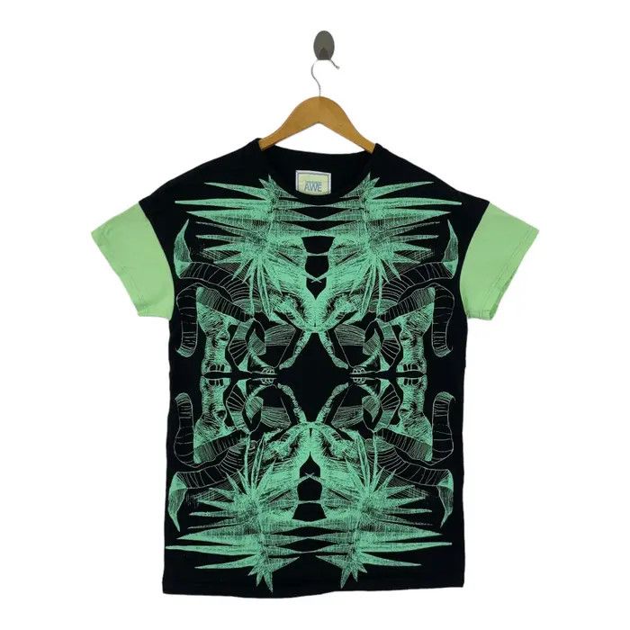 Vintage UNBOUNDED AWE Ku Wonjung Avant Garde Tee Shirt Top Bird Size US M / EU 48-50 / 2 - 1 Thumbnail
