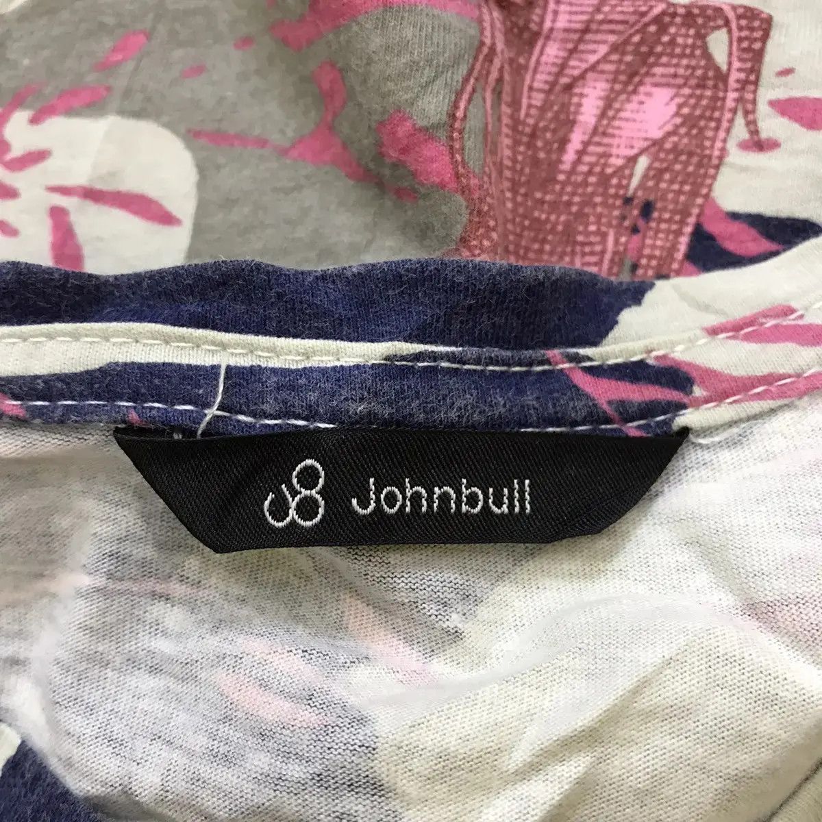 Johnbull × Vintage Vintage JOHNBULL JAPAN Special Pink Camouflage Tee Shirt Top Size US L / EU 52-54 / 3 - 4 Thumbnail