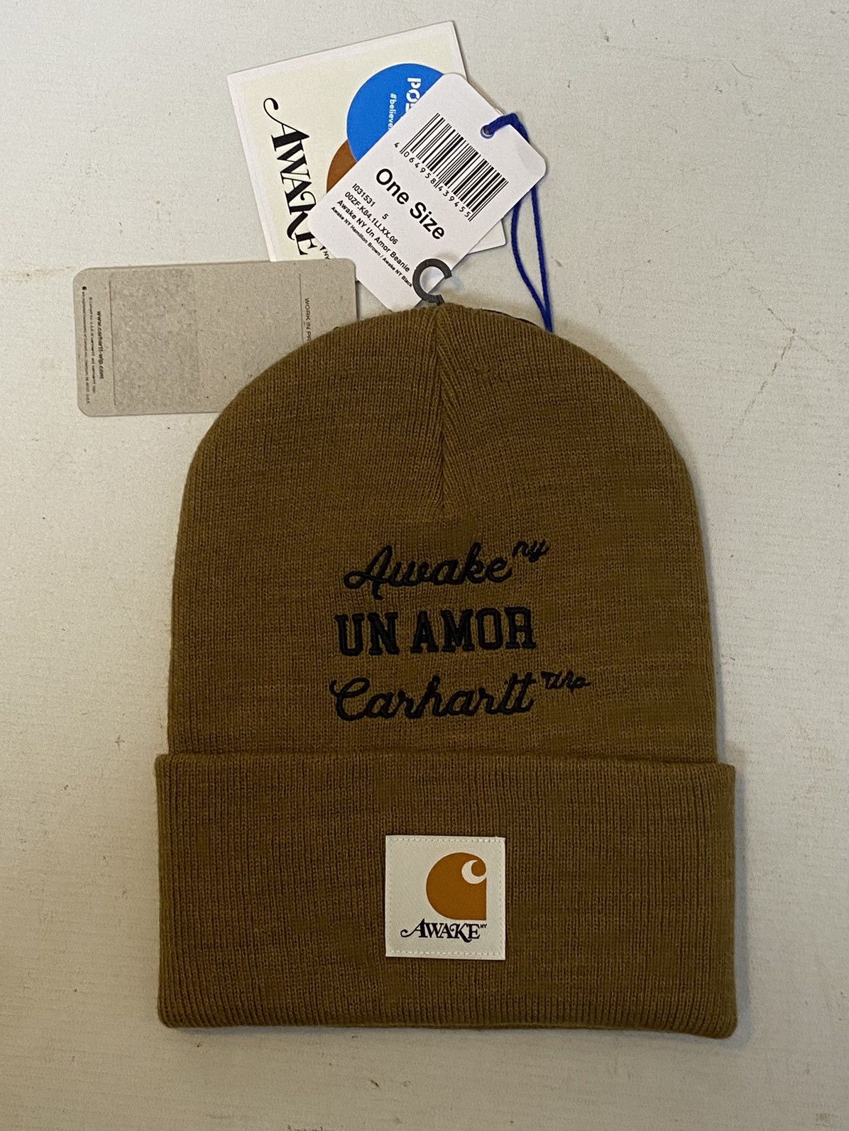 Carhartt Wip Carhartt WIP X Awake NY one size wool beanie new Size ONE SIZE - 1 Thumbnail