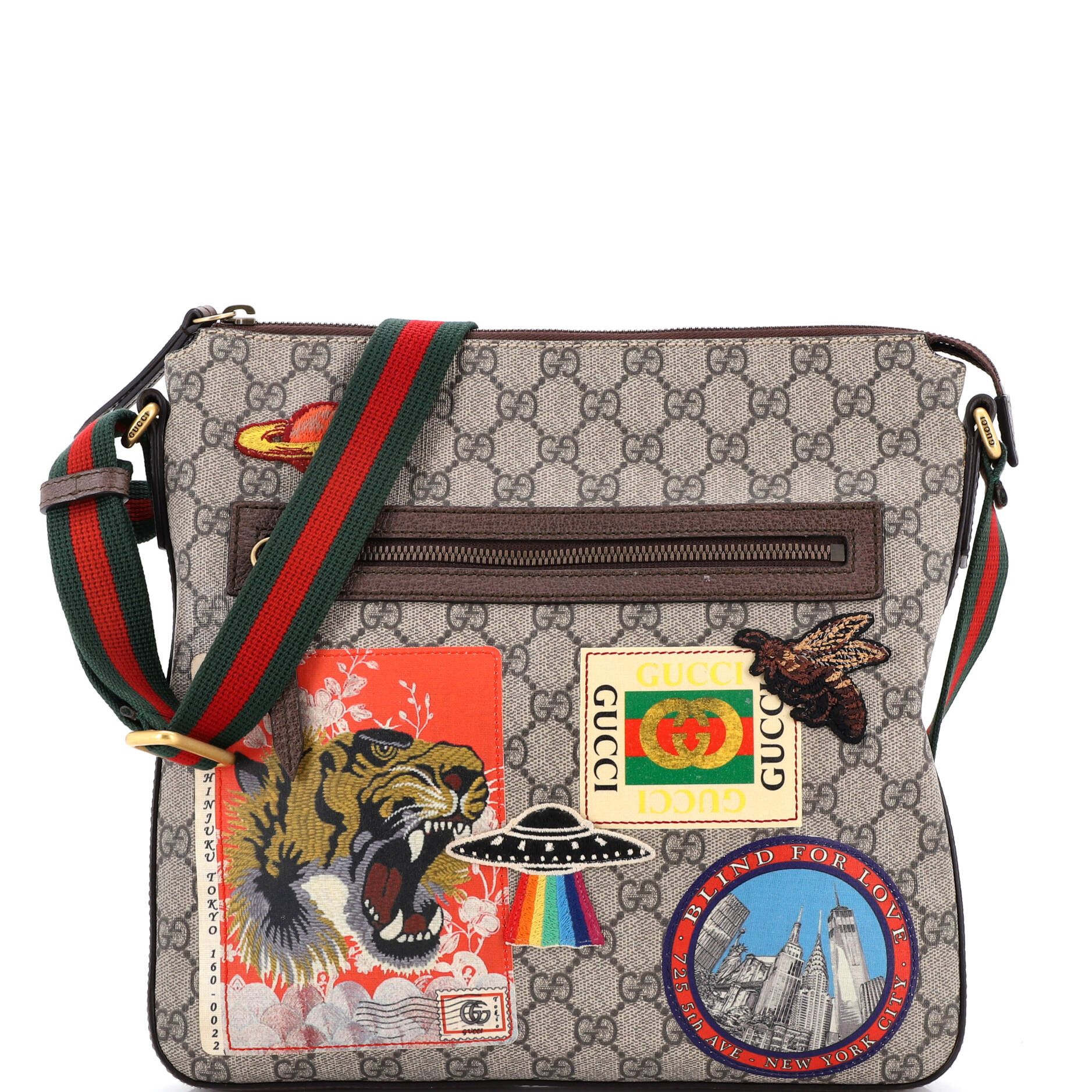 Gucci Courrier Zip Messenger Size ONE SIZE - 1 Thumbnail