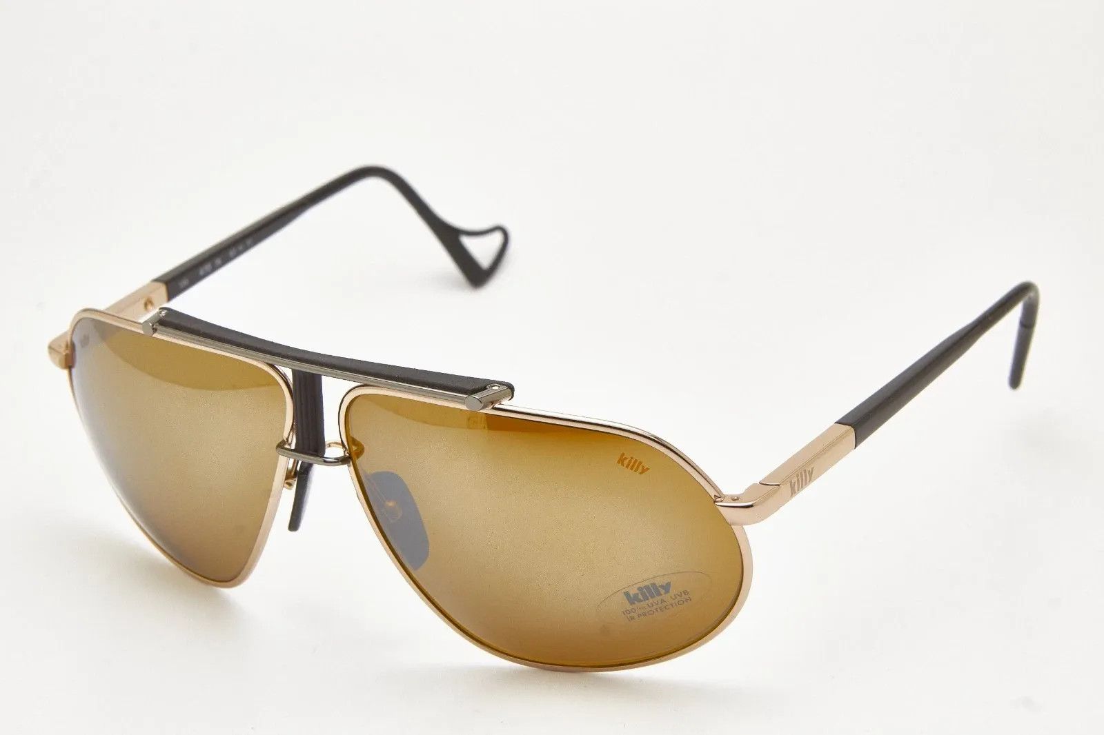 Other Vintage KILLY 470 Sunglasses Gold Palladium High End Aviator Size ONE SIZE - 11 Thumbnail