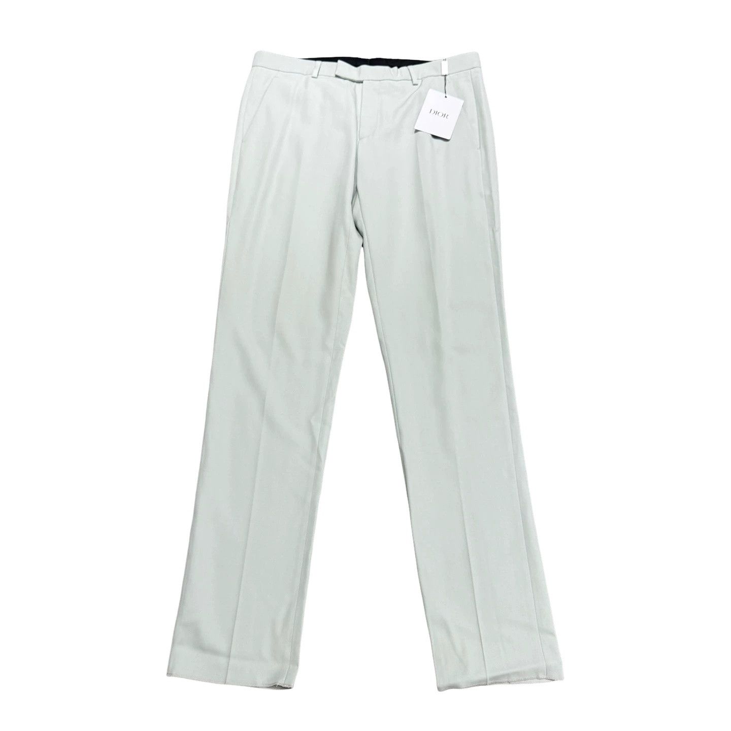 Dior Dior Sage Green Wool Trousers EU 52 Size US 36 / EU 52 - 1 Thumbnail