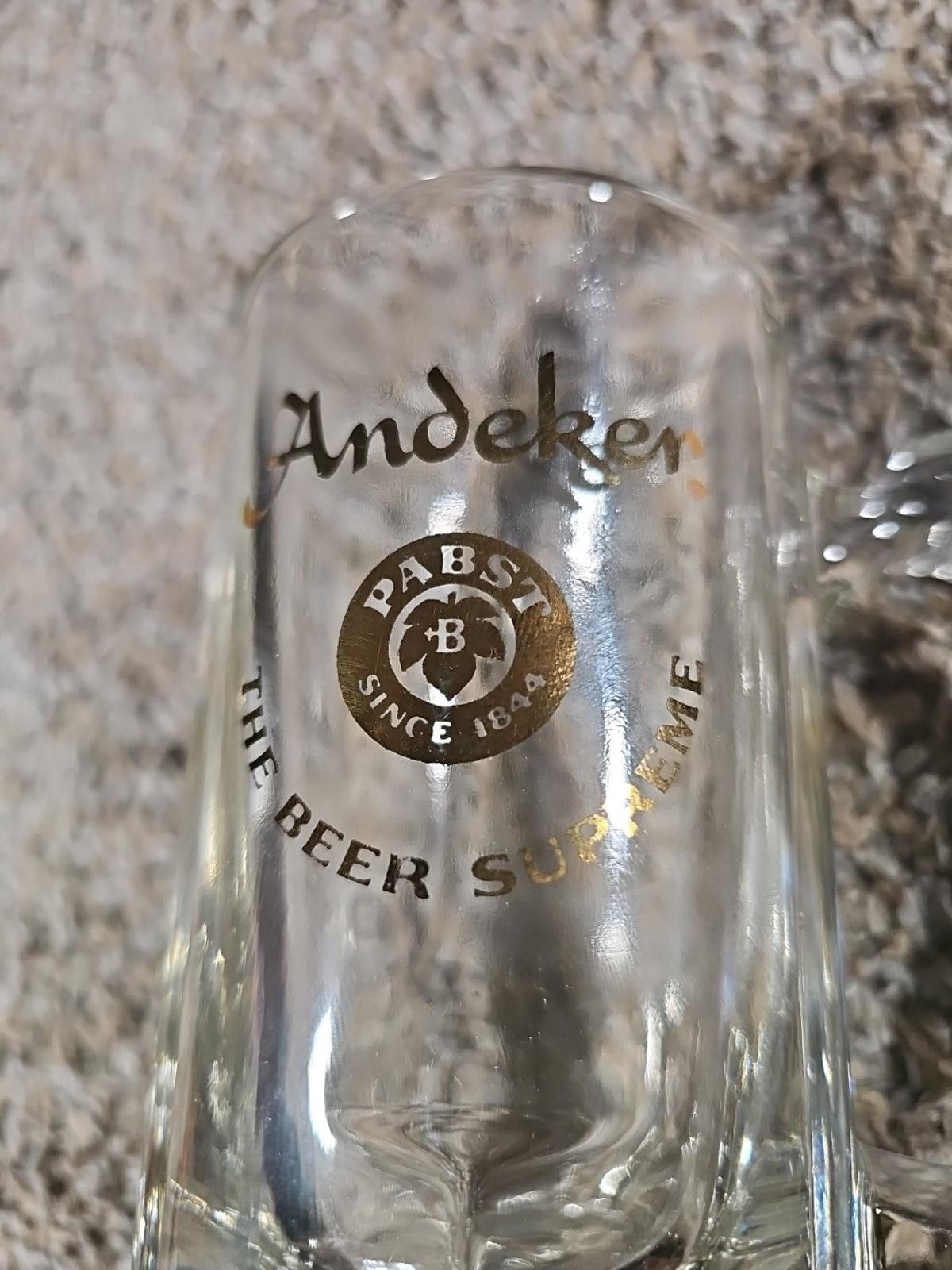 The Unbranded Brand Andeker - the Beer Supreme - glass beer mug - Pabst Size ONE SIZE - 2 Thumbnail