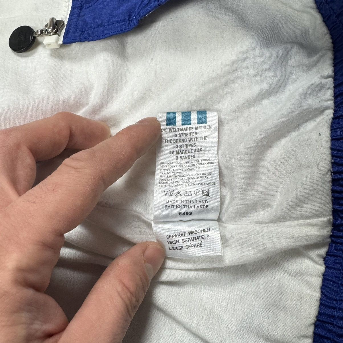 Adidas Rare Vintage 90s Adidas "All Nations" Windbreaker - XL Size US XL / EU 56 / 4 - 6 Thumbnail