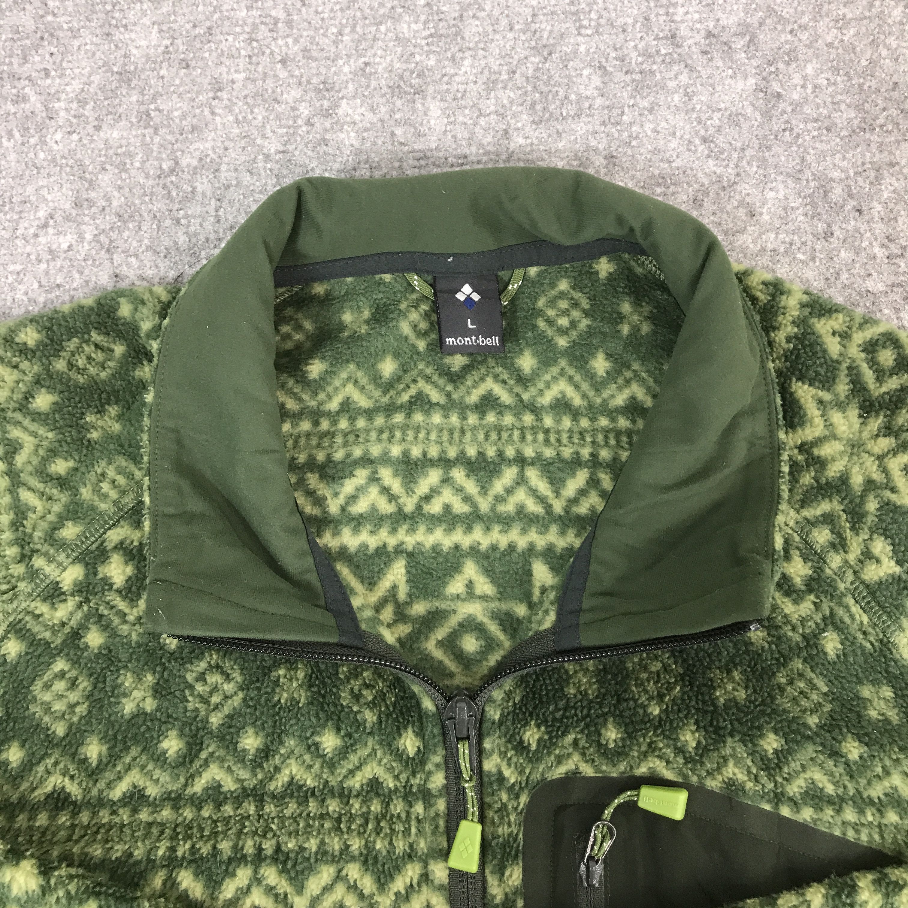 Montbell MONTBELL FLEECE NAVAJO DESIGN JACKET K63B5 Size US L / EU 52-54 / 3 - 8 Thumbnail