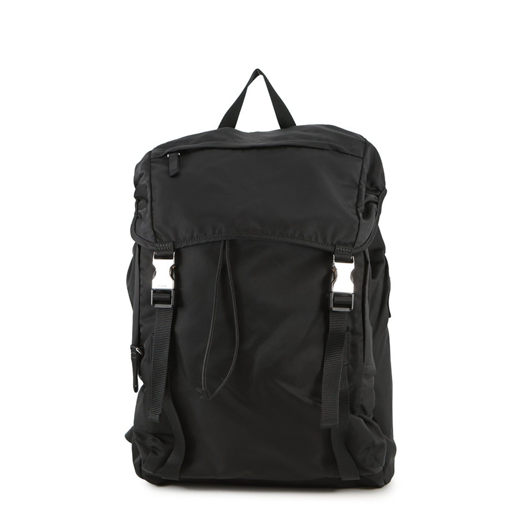 Prada Backpack Nylon 2Vz062 Prada Handbag Black, Women's