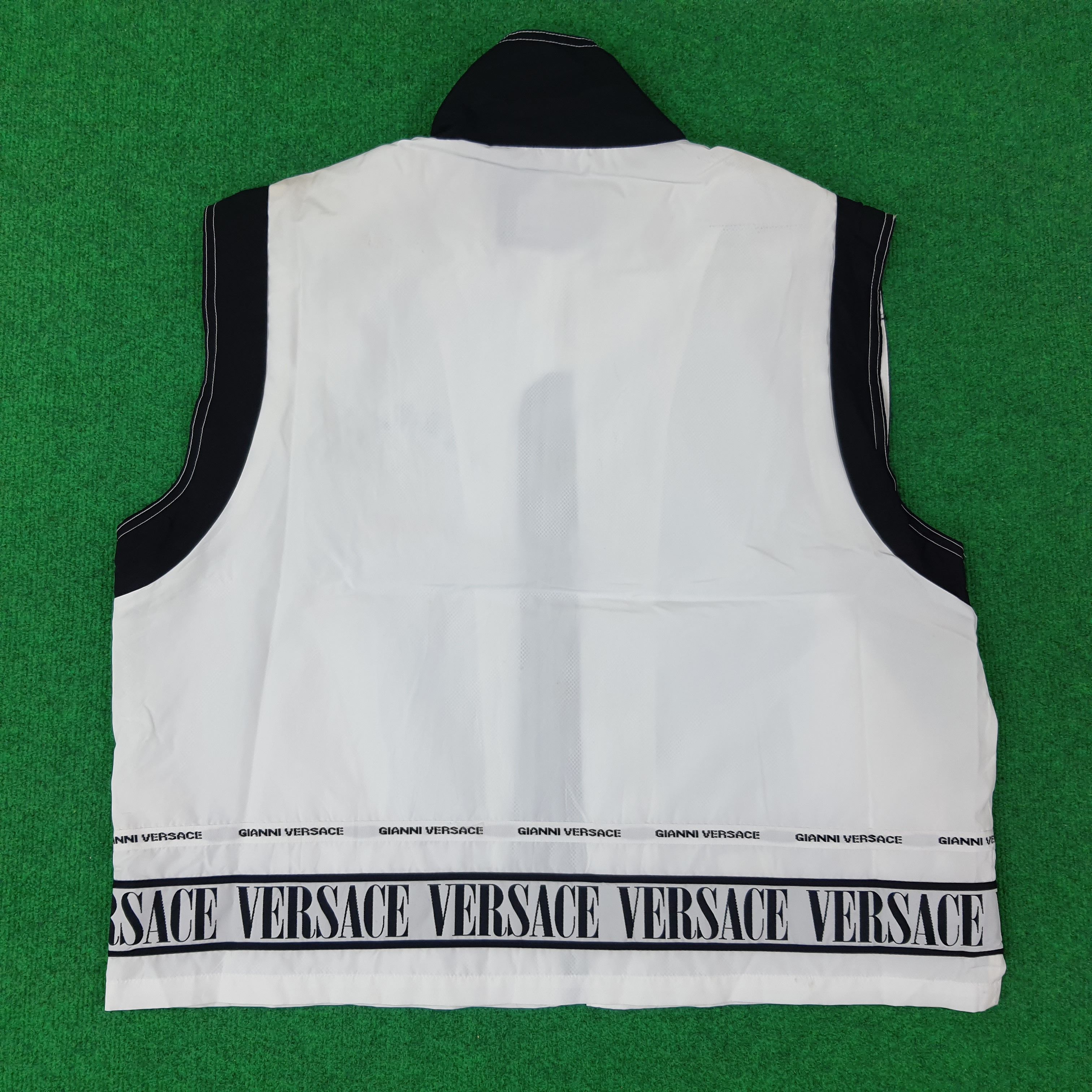 Versace Jeans Couture Vintage Versace Jeans Couture Vests C247N7 Size US XL / EU 56 / 4 - 4 Thumbnail
