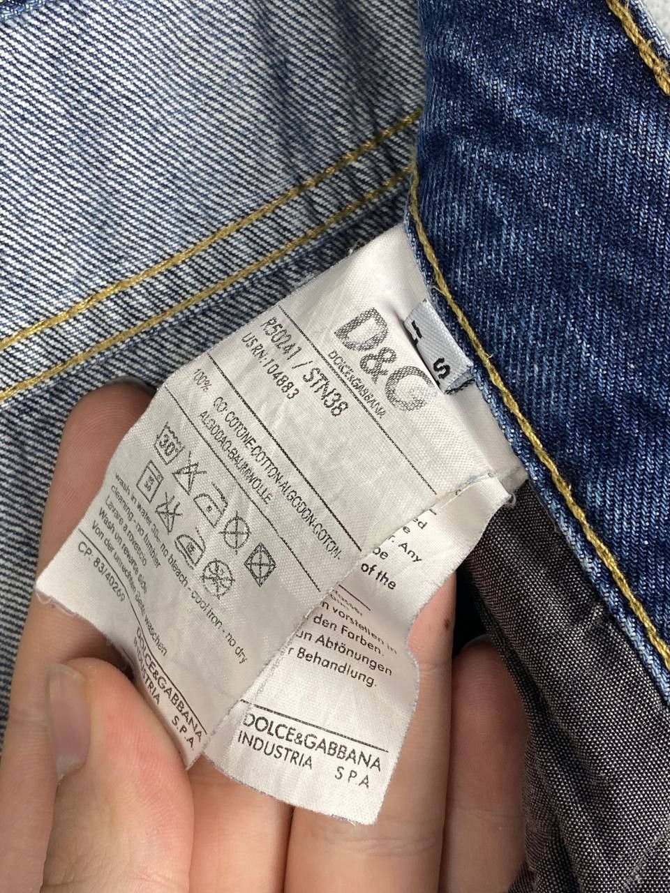 Dolce & Gabbana Y2K Dolce & Gabbana Trash Style Jeans D&G Distressed Jeans Size US 32 / EU 48 - 15 Thumbnail