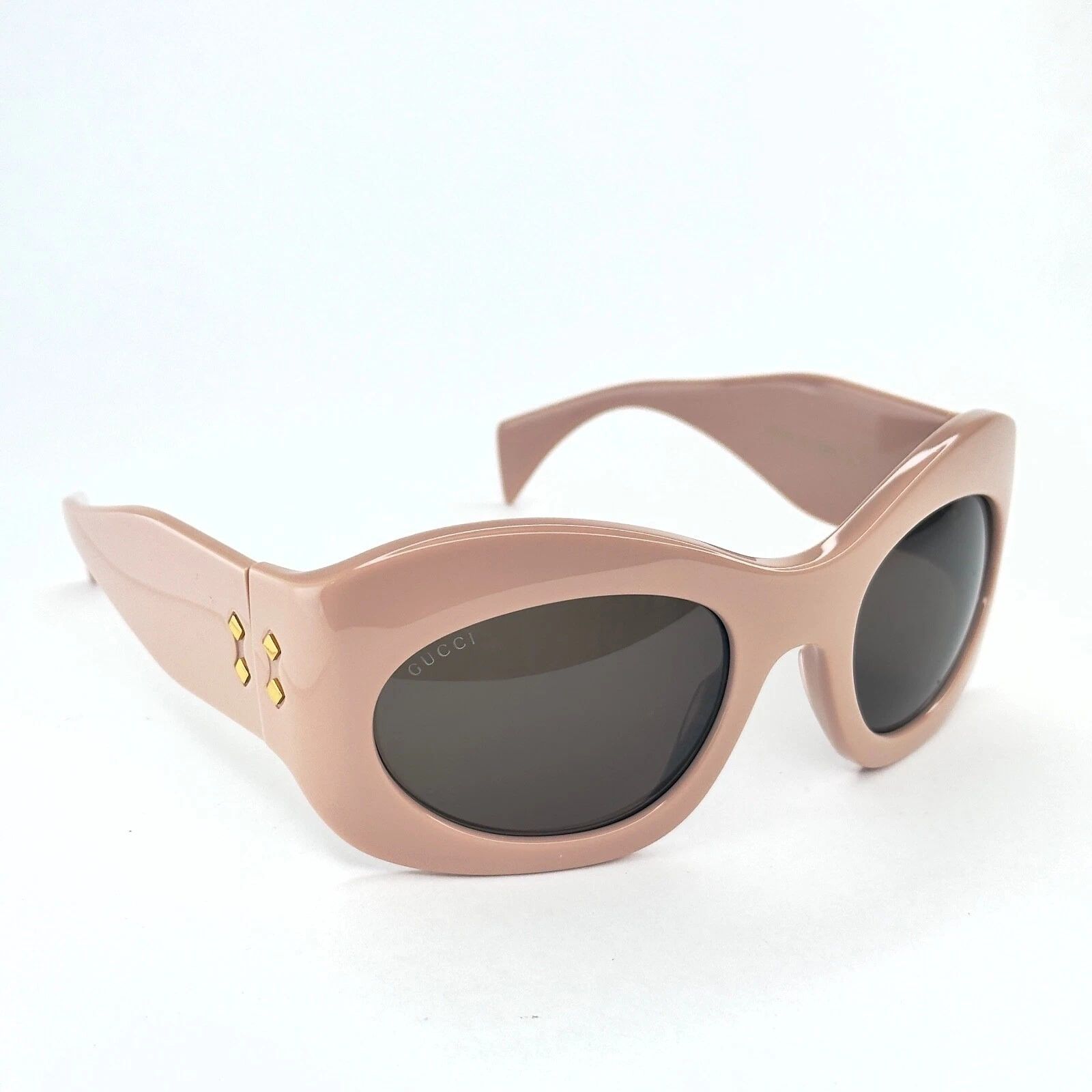 Gucci GUCCI 1463 Nude Pink Bold Oversized Gg1463S 003 Sunglasses Size ONE SIZE - 9 Thumbnail