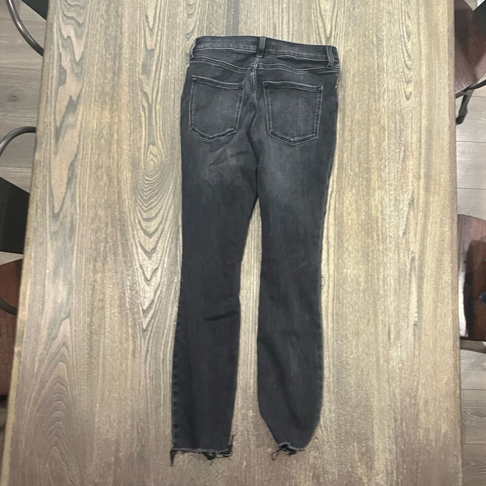 Lauren Conrad LC Lauren Conrad Skinny Jeans Mid Rise Whisker Denim Size 26" / US 2 / IT 38 - 6 Thumbnail
