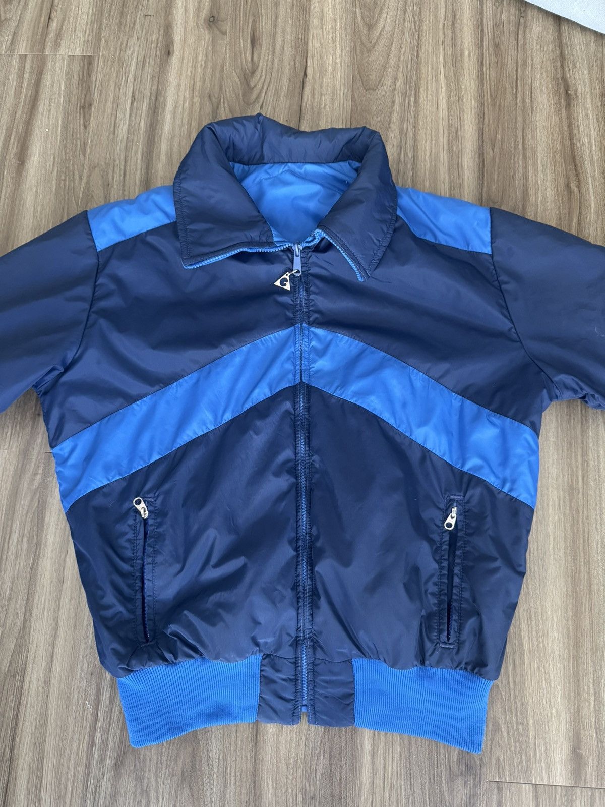 Other Vintage 80s Gerry Down Puffer Reversible Zip Up Jacket Size US L / EU 52-54 / 3 - 2 Thumbnail
