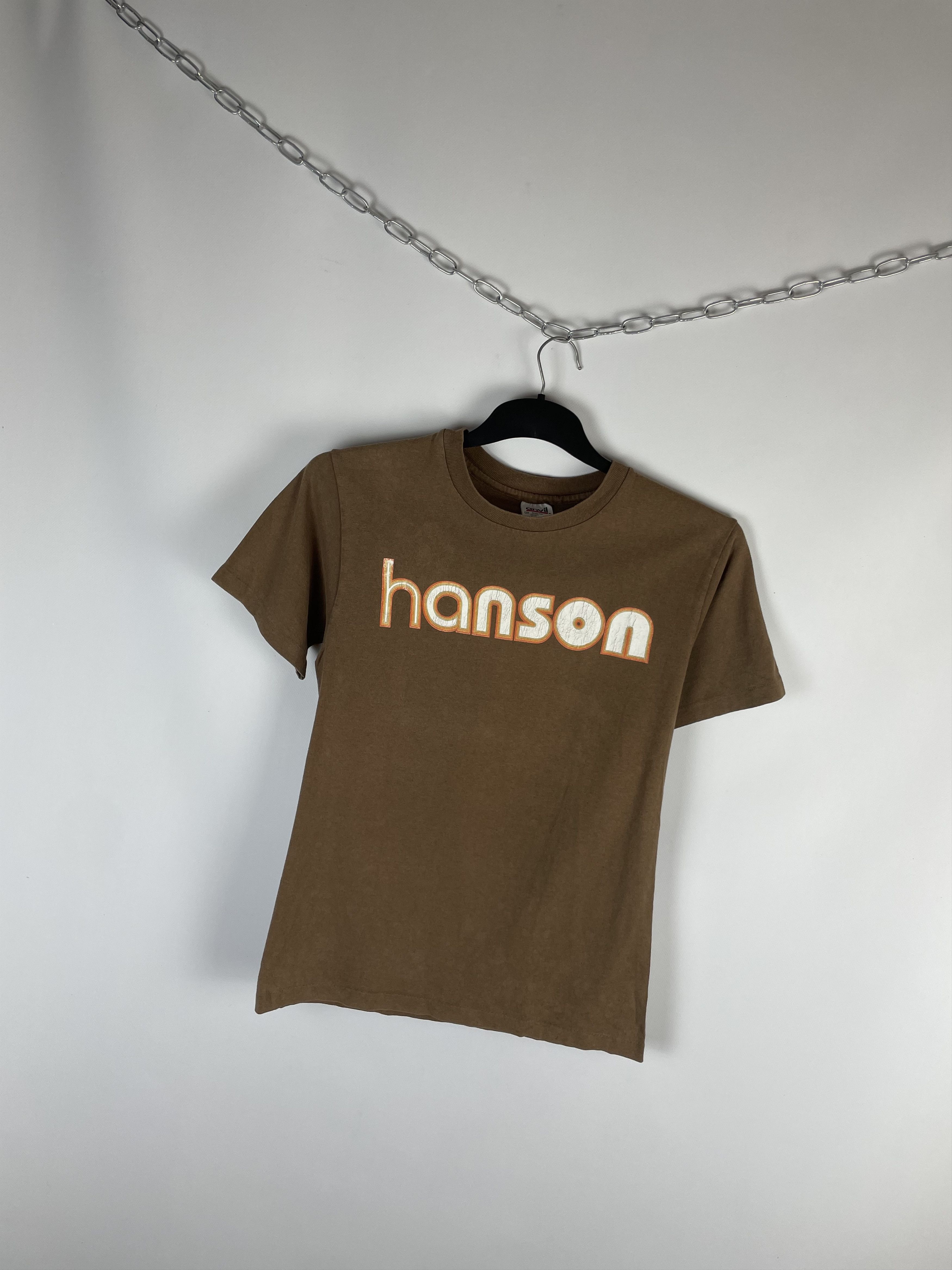 Band Tees Vintage 90s Distressed HANSON promo Tee Size US S / EU 44-46 / 1 - 2 Thumbnail
