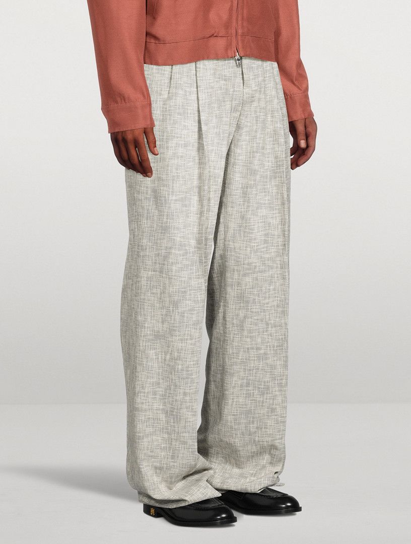 Amiri o1y0525 Casual Pant in Light Gray Size US 32 / EU 48 - 2 Thumbnail