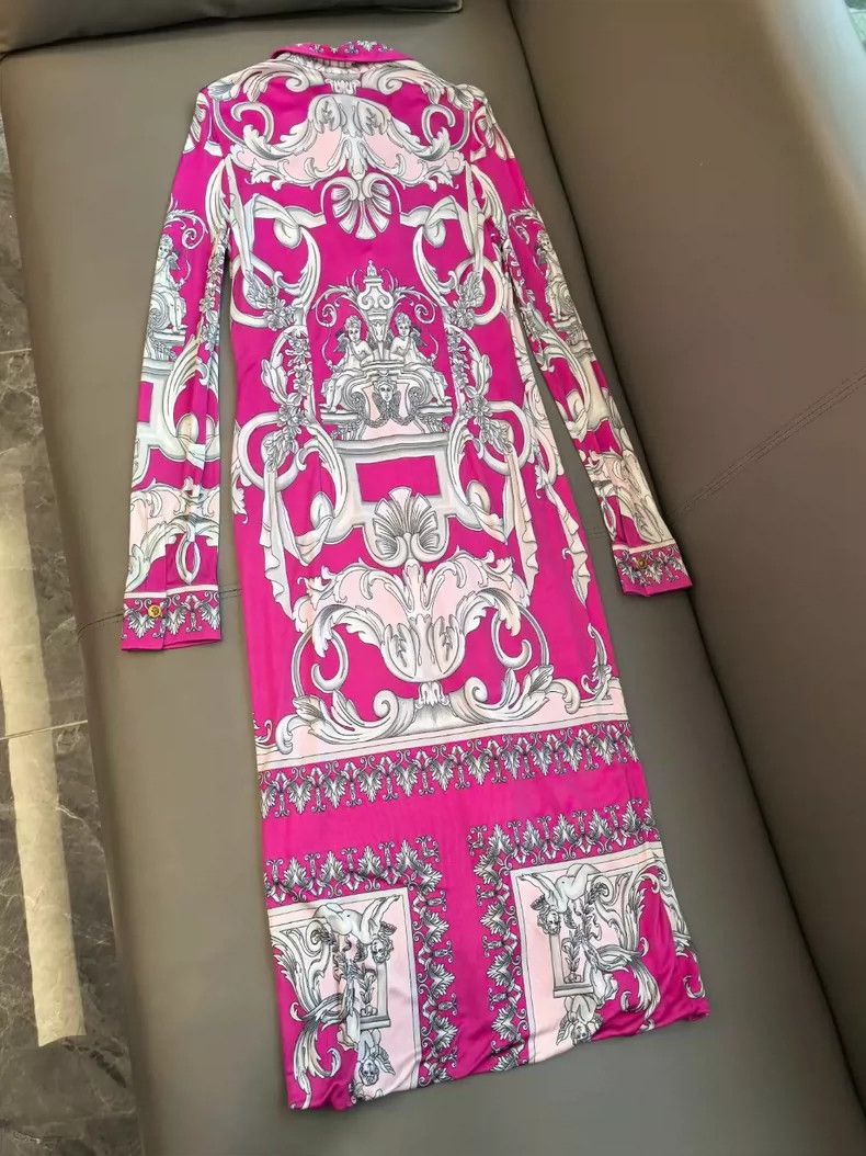 Versace Versace Shirt-style dress long skirt Size M / US 6-8 / IT 42-44 - 4 Thumbnail