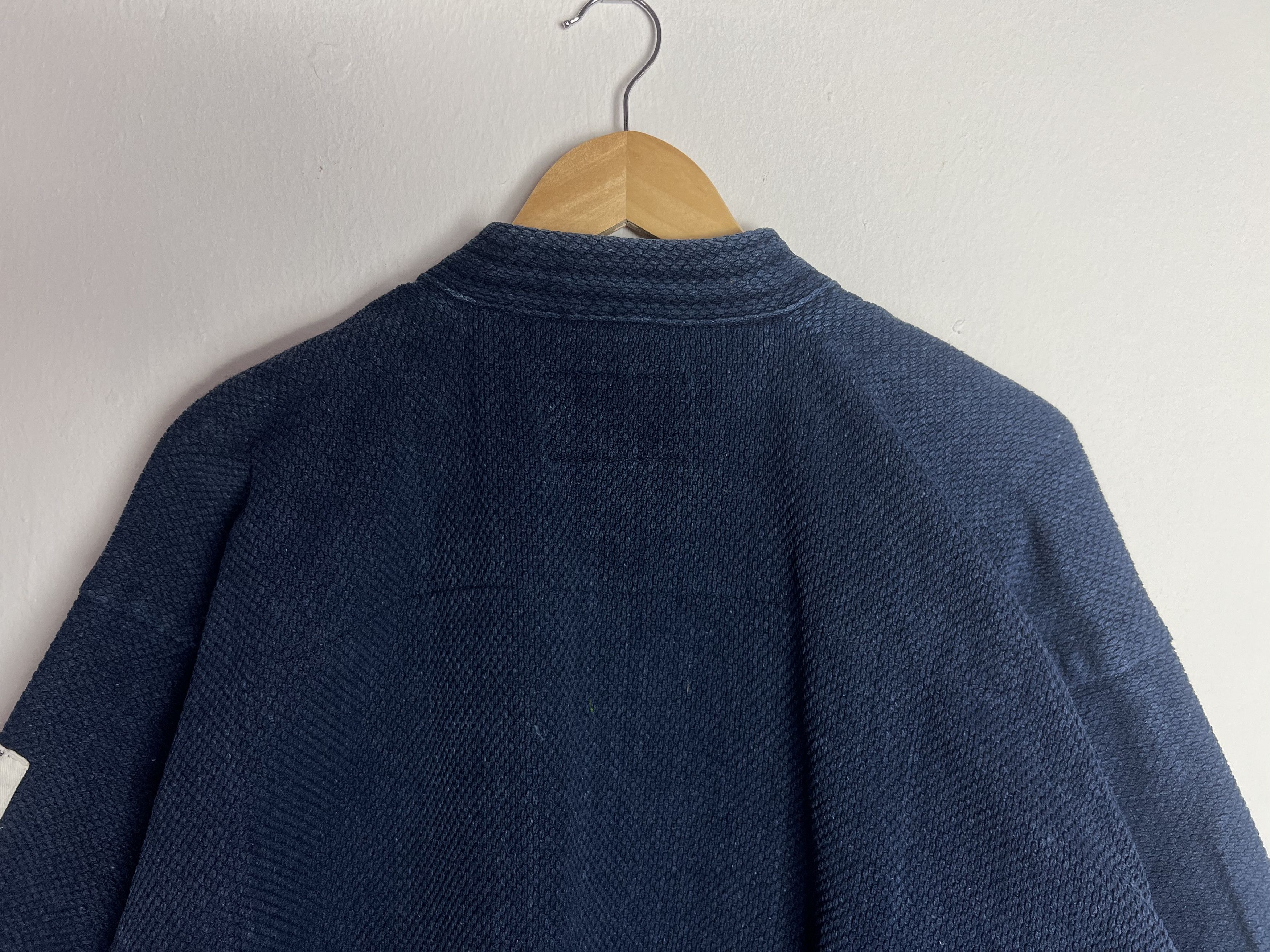 Japanese Brand Vintage Kendo Busen Dyed Indigo Kimono Size US L / EU 52-54 / 3 - 7 Thumbnail