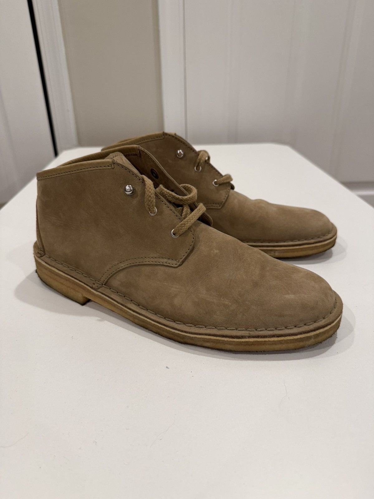 Clarks × Supreme VNDS Supreme Clarks Tan Chukka Boots Size 11 S/S Size 11 Size US 11 / EU 44 - 1 Thumbnail