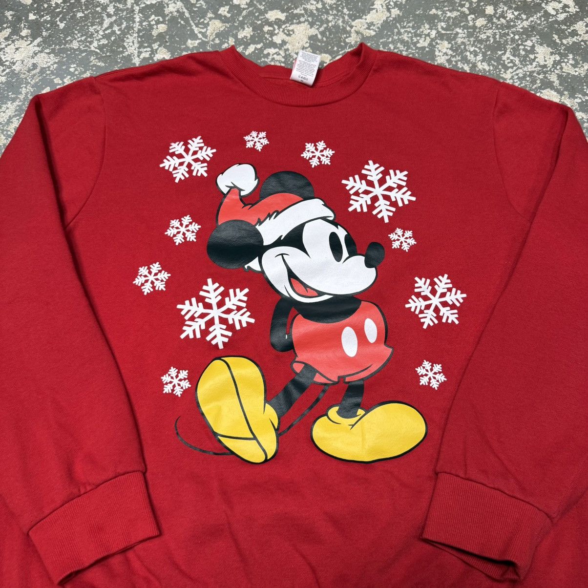 Other Y2K Disney Mickey Mouse Christmas Crewneck Sweatshirt Size US XL / EU 56 / 4 - 10 Thumbnail
