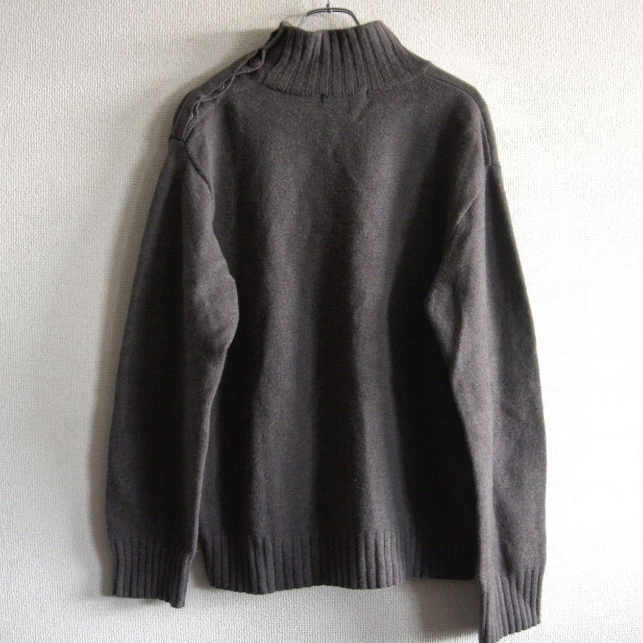Issey Miyake ISSEY MIYAKE Turtle-neck Wool Sweater Gray Size 2 Mens Pullover Casual Wool Sweater Size US XS / EU 42 / 0 - 2 Thumbnail