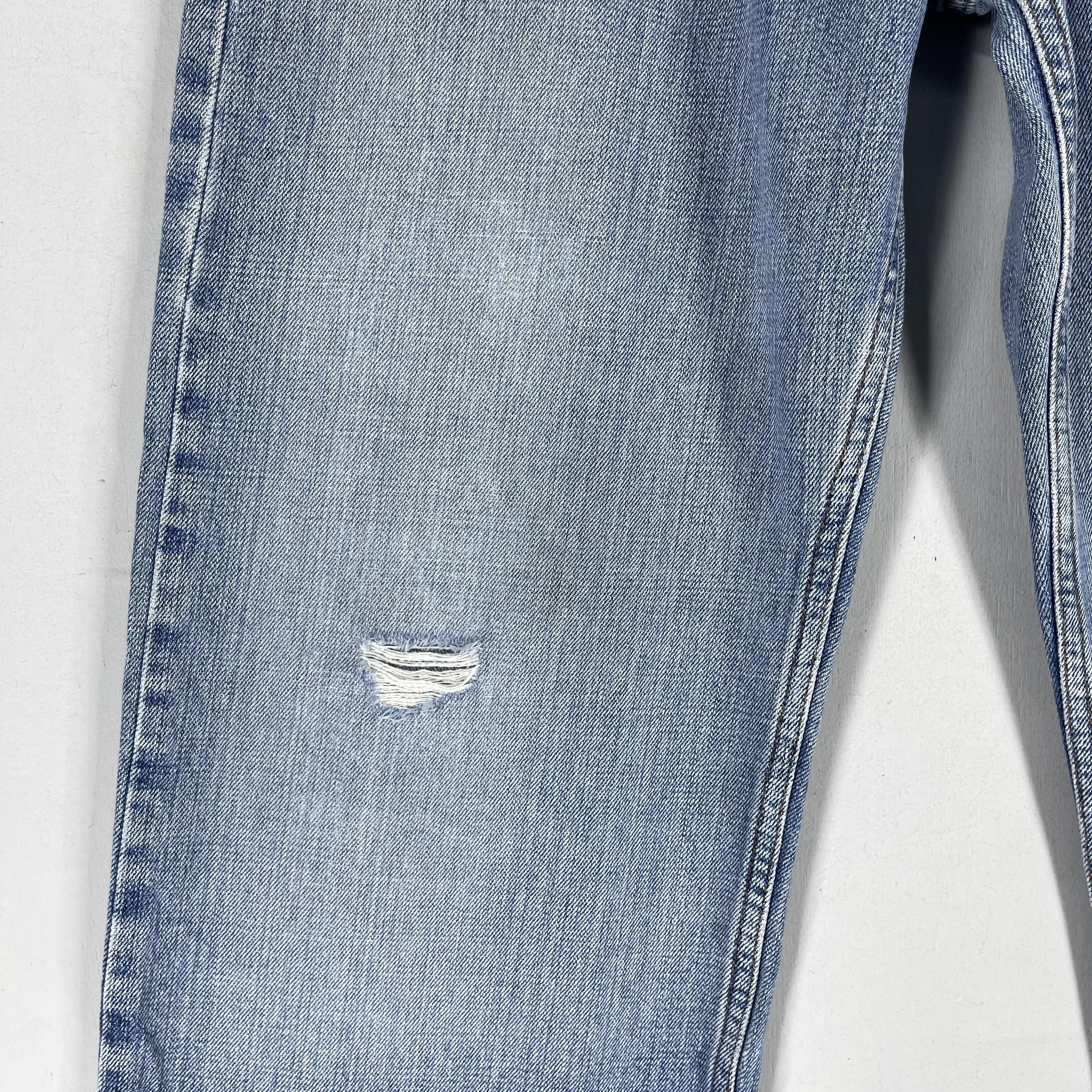 Levi's × Vintage W35 L29 Vintage Levis 529 Low Rise Straight Distressed Jeans Size US 35 - 3 Thumbnail