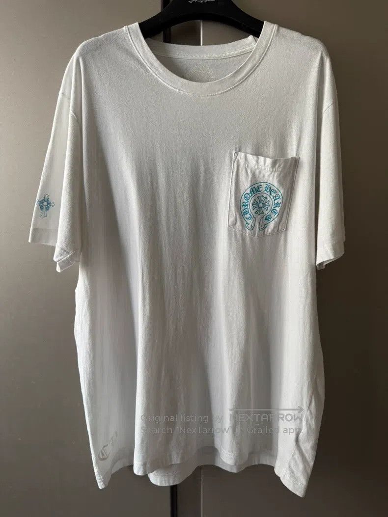Chrome Hearts CHROME HEARTS White and blue phantom thirty cross scroll s Size US XL / EU 56 / 4 - 2 Thumbnail