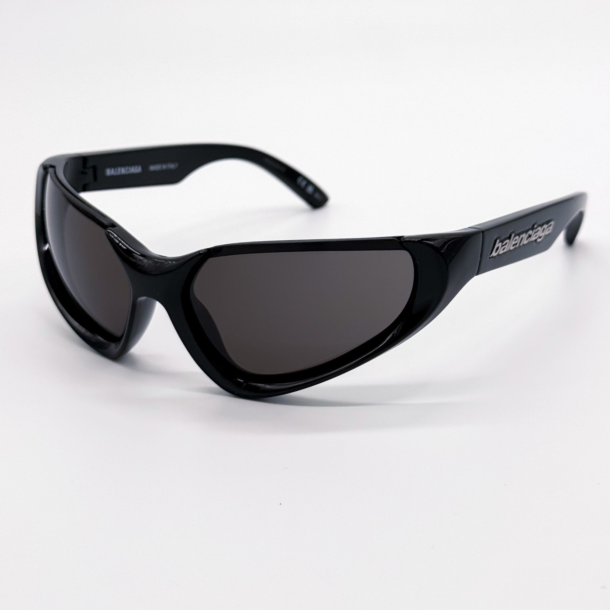 Balenciaga NEW BALENCIAGA BB0202S 001 SUNGLASSES BLACK OVERSIZED WOMEN Size ONE SIZE - 3 Thumbnail