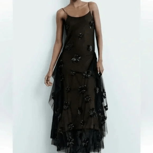 ecru knitted dress Mena Knit Midi Dress in Ecru main image 1