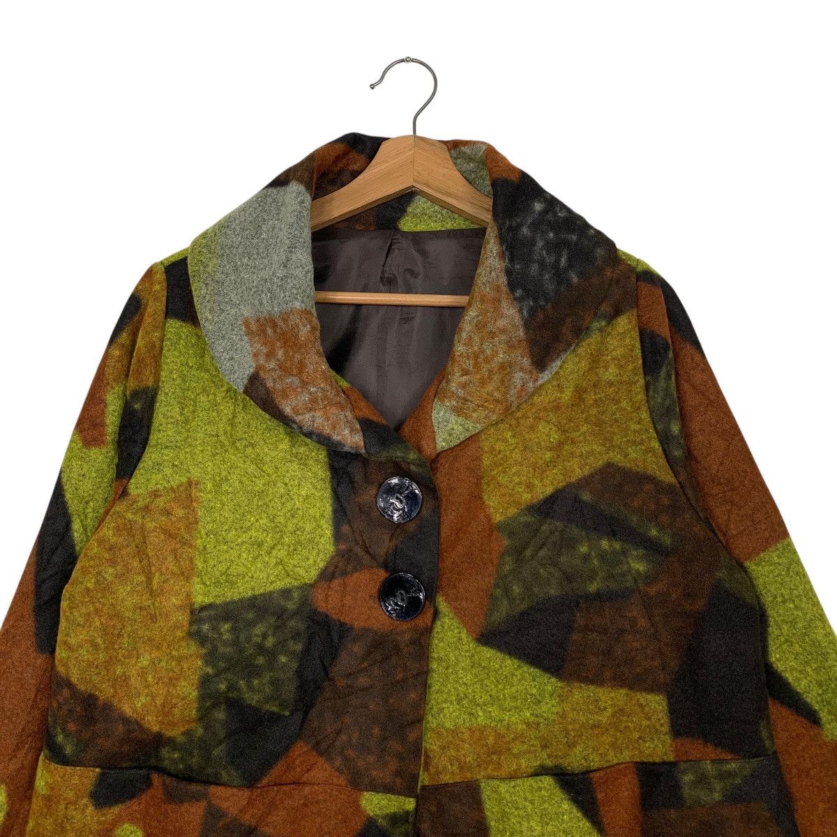 Japanese Brand Japanese Brand MSC Abstract Design Women Jacket Size M / US 6-8 / IT 42-44 - 2 Thumbnail