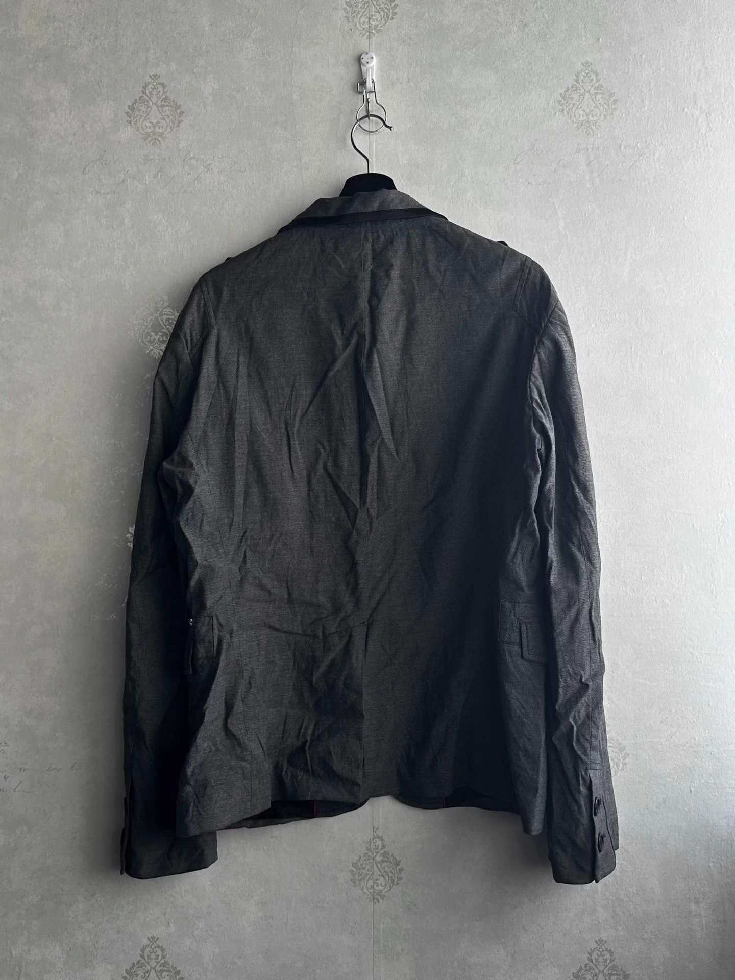 Dirk Bikkembergs Dirk Bikkembergs button-down blazer in natural color Size 48R - 2 Thumbnail