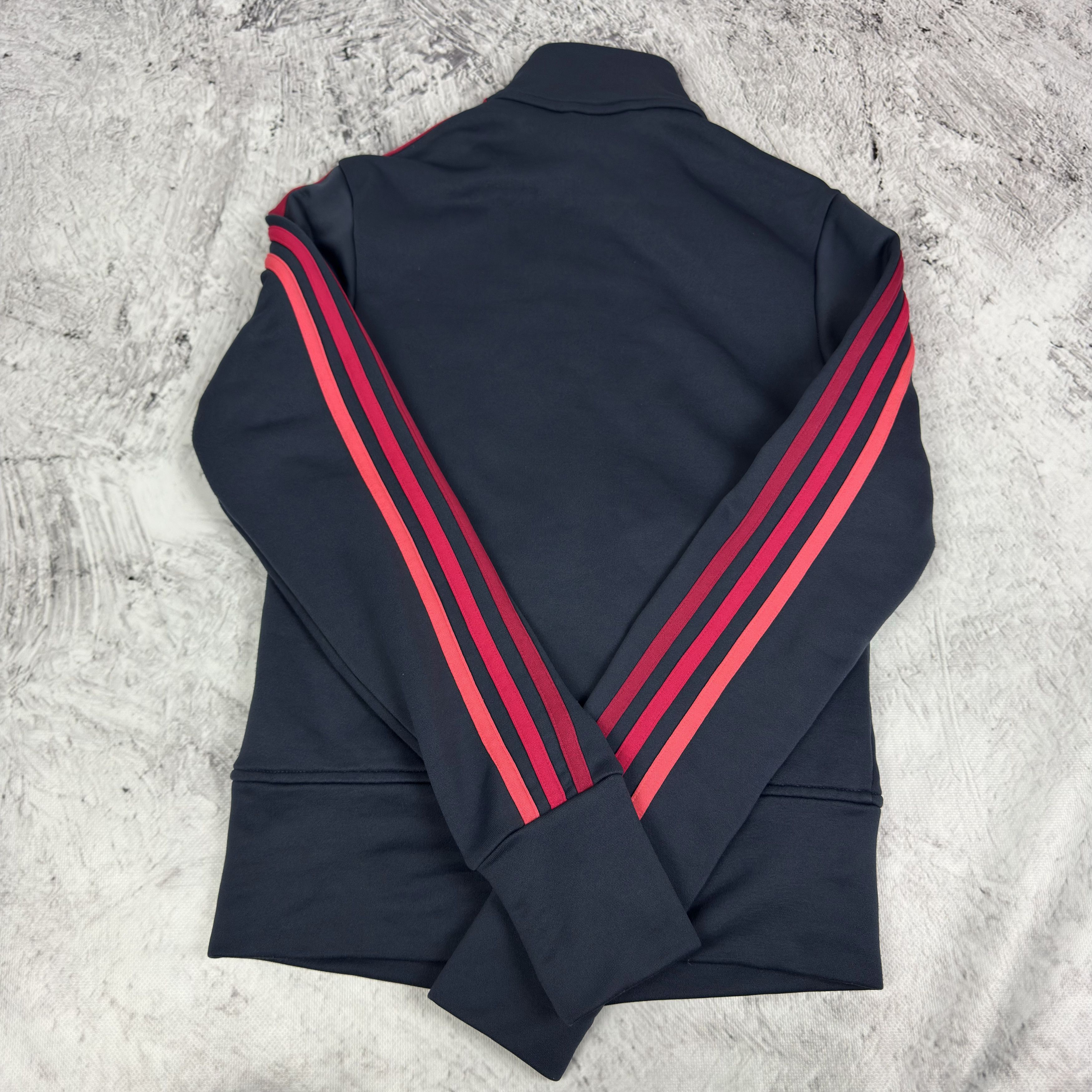 Adidas Adidas Embroidery Logo 3-Striped Full Zip Track Jacket Size S / US 4 / IT 40 - 8 Thumbnail