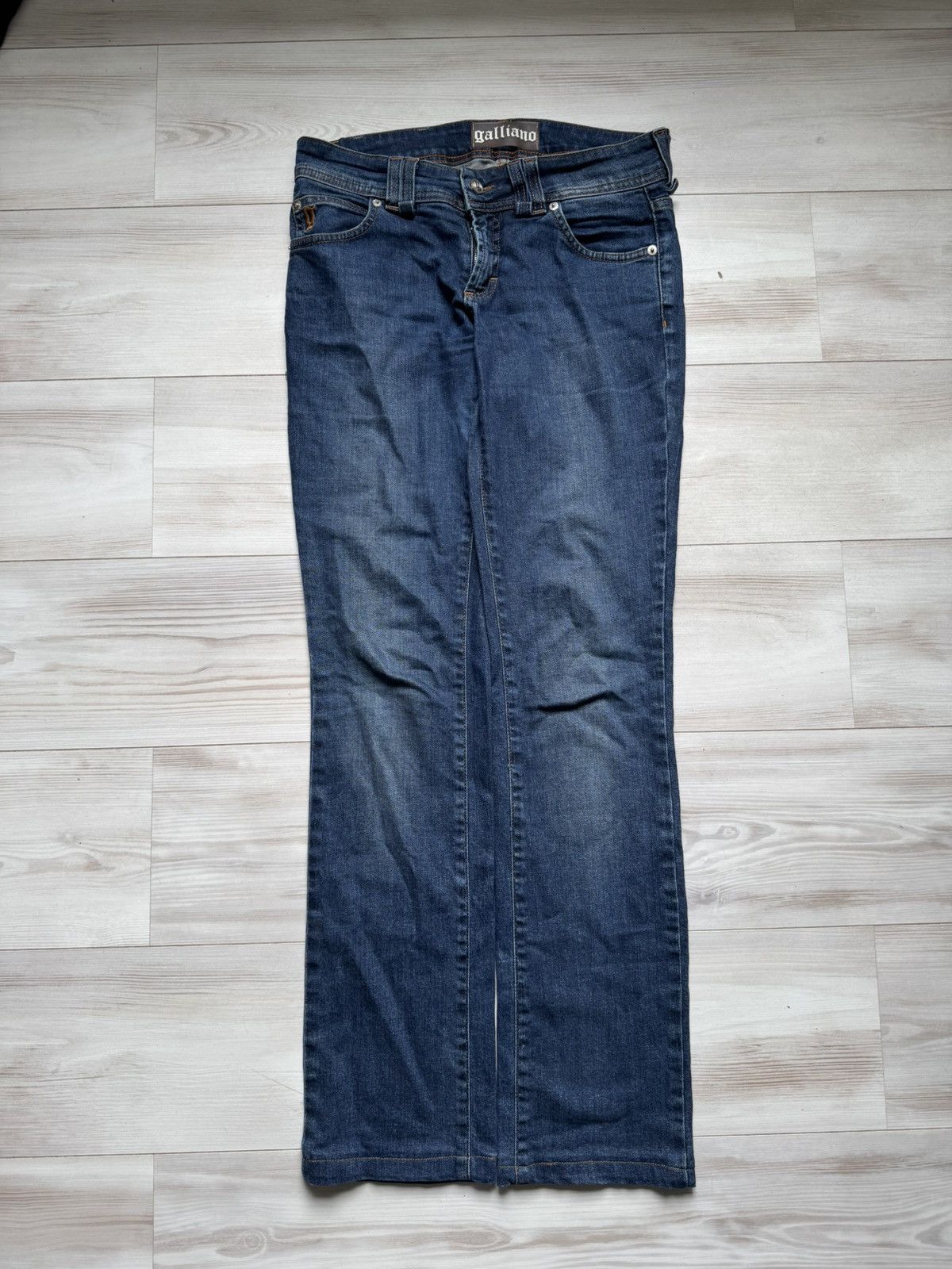 John Galliano John Galliano slim Jeans Italy Hedi slimane style Size US 29 - 2 Thumbnail