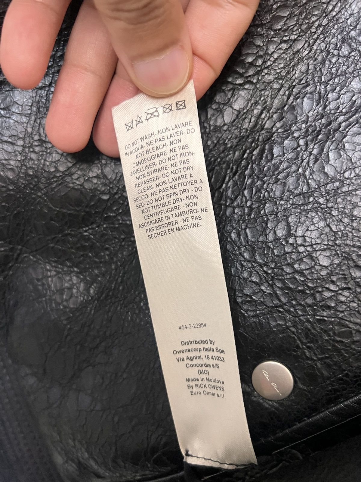 Rick Owens Rick owens leather / shearling reversible hoodie Size US S / EU 44-46 / 1 - 12 Thumbnail