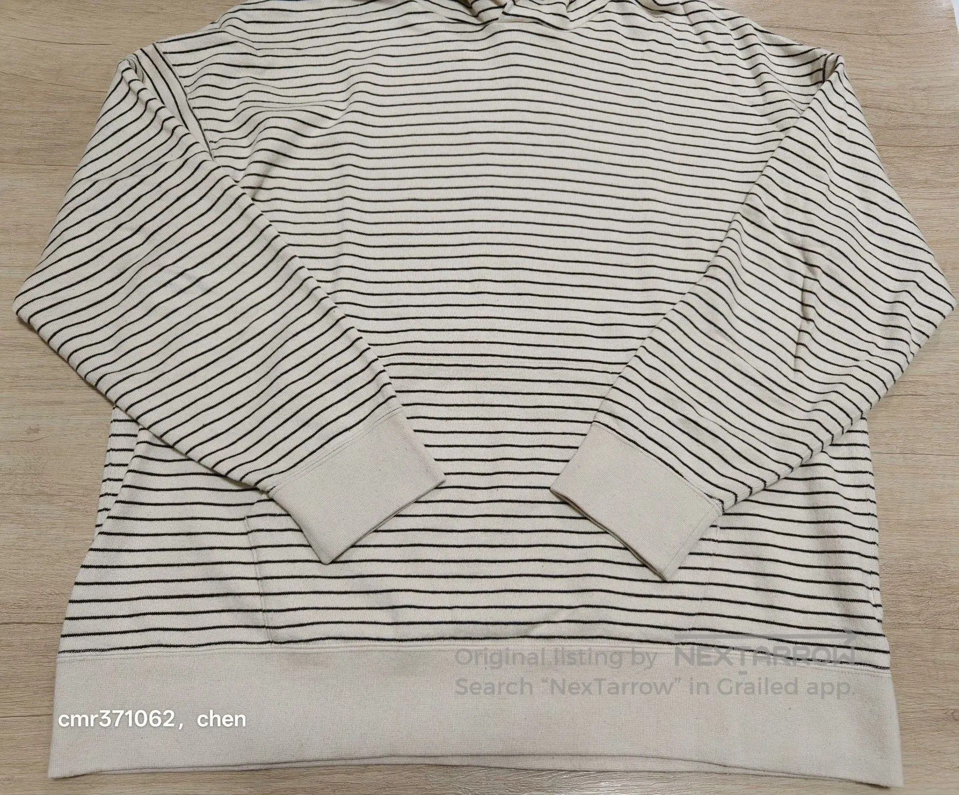 Visvim VISVIM 22SS BORDER JUMBO HOODIE. Size US L / EU 52-54 / 3 - 4 Thumbnail