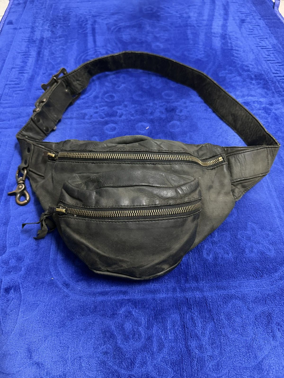 Number (N)ine Number Nine Suede Leather Waist Bag Size ONE SIZE - 16 Thumbnail