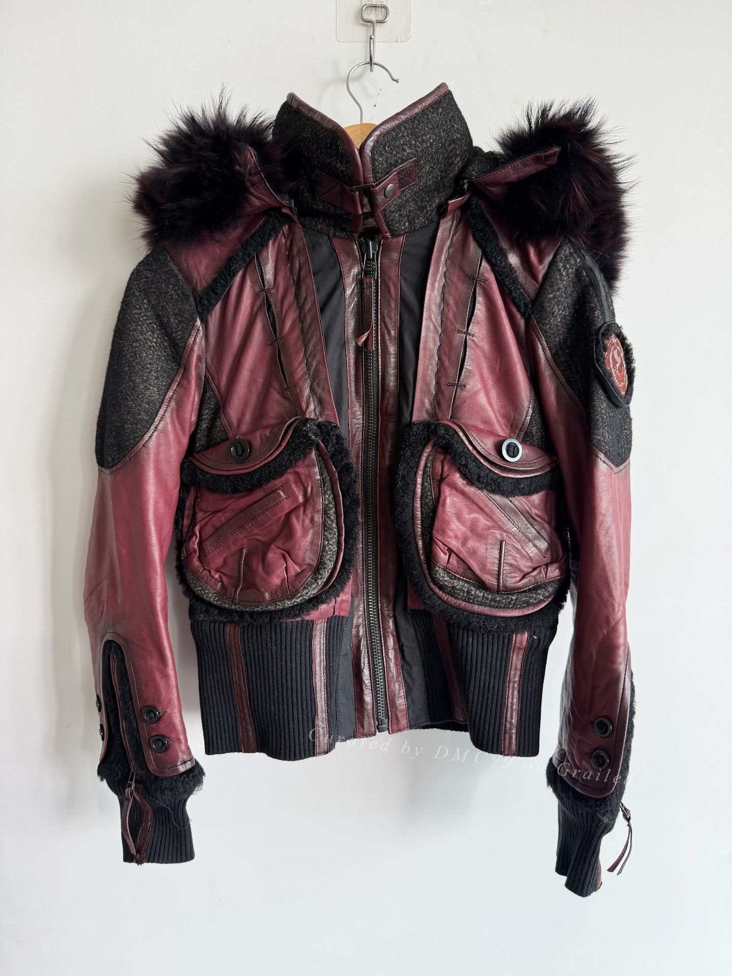 Vanquish Don Vanquisher Shearling Bomber Size US S / EU 44-46 / 1 - 1 Thumbnail