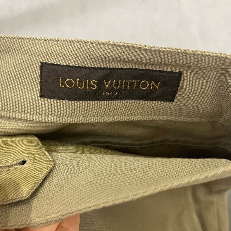 Louis Vuitton Louis Vuitton Khaki slacks pants Size US 40 / EU 56 - 3 Thumbnail