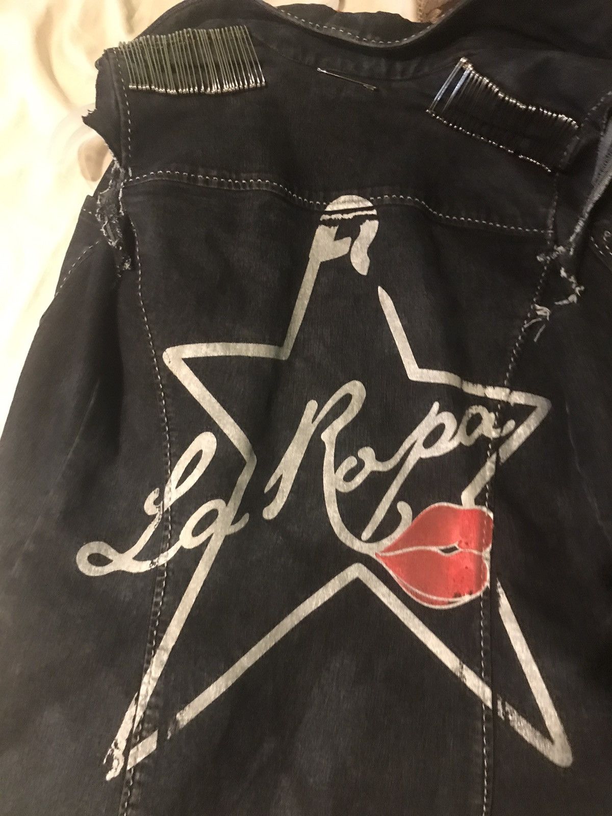 LaRopa Laropa heavy metal denim vest Size US M / EU 48-50 / 2 - 1 Thumbnail