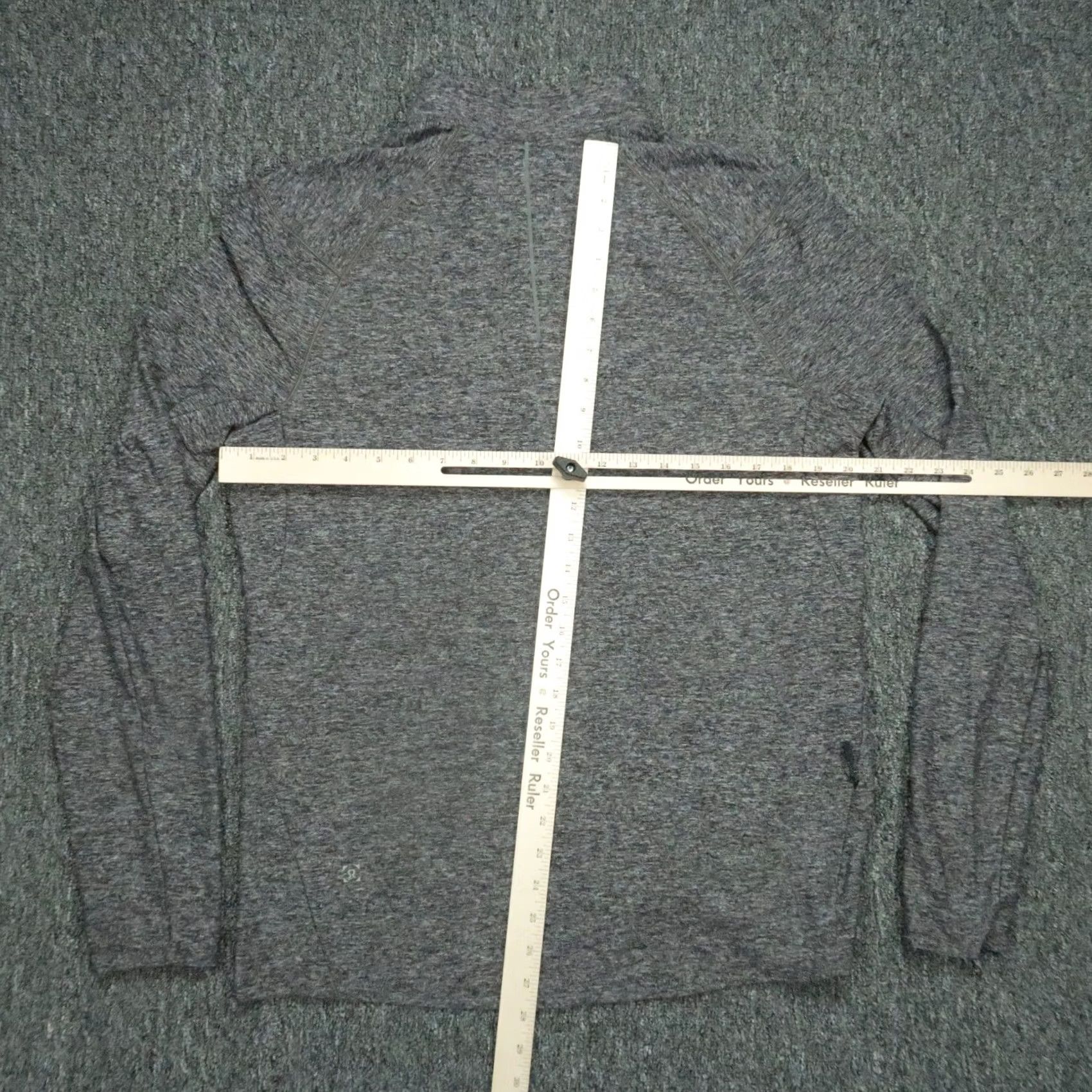 Lululemon Lululemon Pullover Mens Large Gray Surge Warm Half Zip Performance Heather Shirt Size US L / EU 52-54 / 3 - 7 Thumbnail