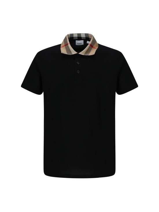 Burberry BURBERRY Men Polo Shirts 8071620 A1189 BLACK Size US XS / EU 42 / 0 - 1 Thumbnail