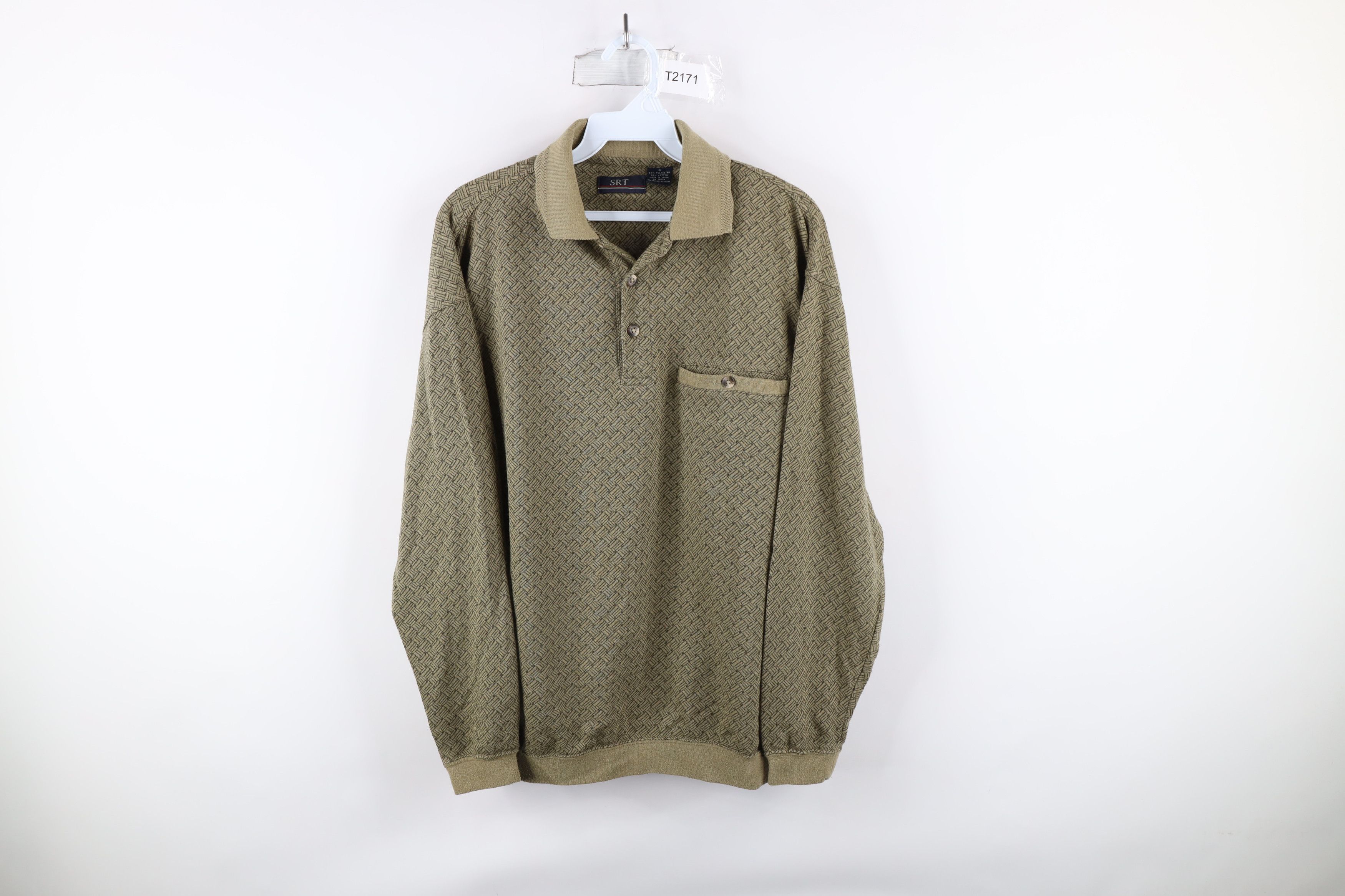 Vintage Vintage 90s Streetwear Collared Pullover Polo Shirt Size US S / EU 44-46 / 1 - 1 Thumbnail