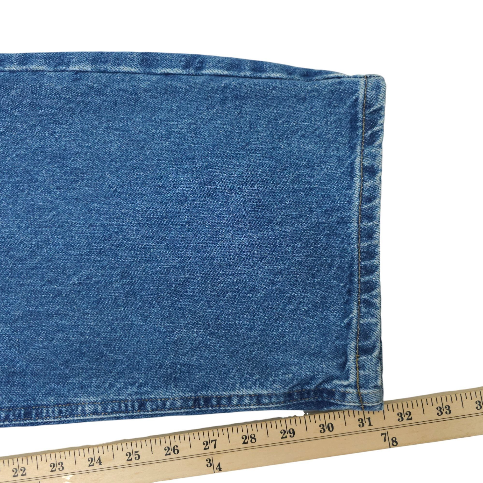 Carhartt Carhartt Relaxed Fit B160 STW Jeans Mens 44x32 Medium Wash Size US 44 / EU 60 - 15 Thumbnail