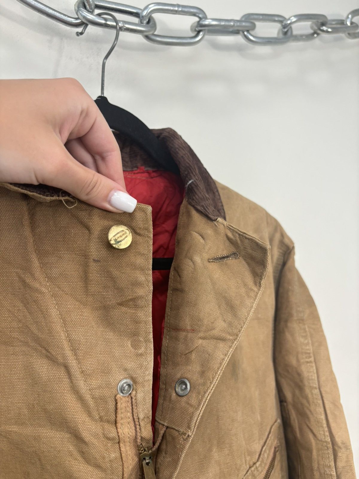 Carhartt Vintage Carhartt USA 80s Faded Boxy Cropped Detroit Jacket Size US M / EU 48-50 / 2 - 11 Thumbnail