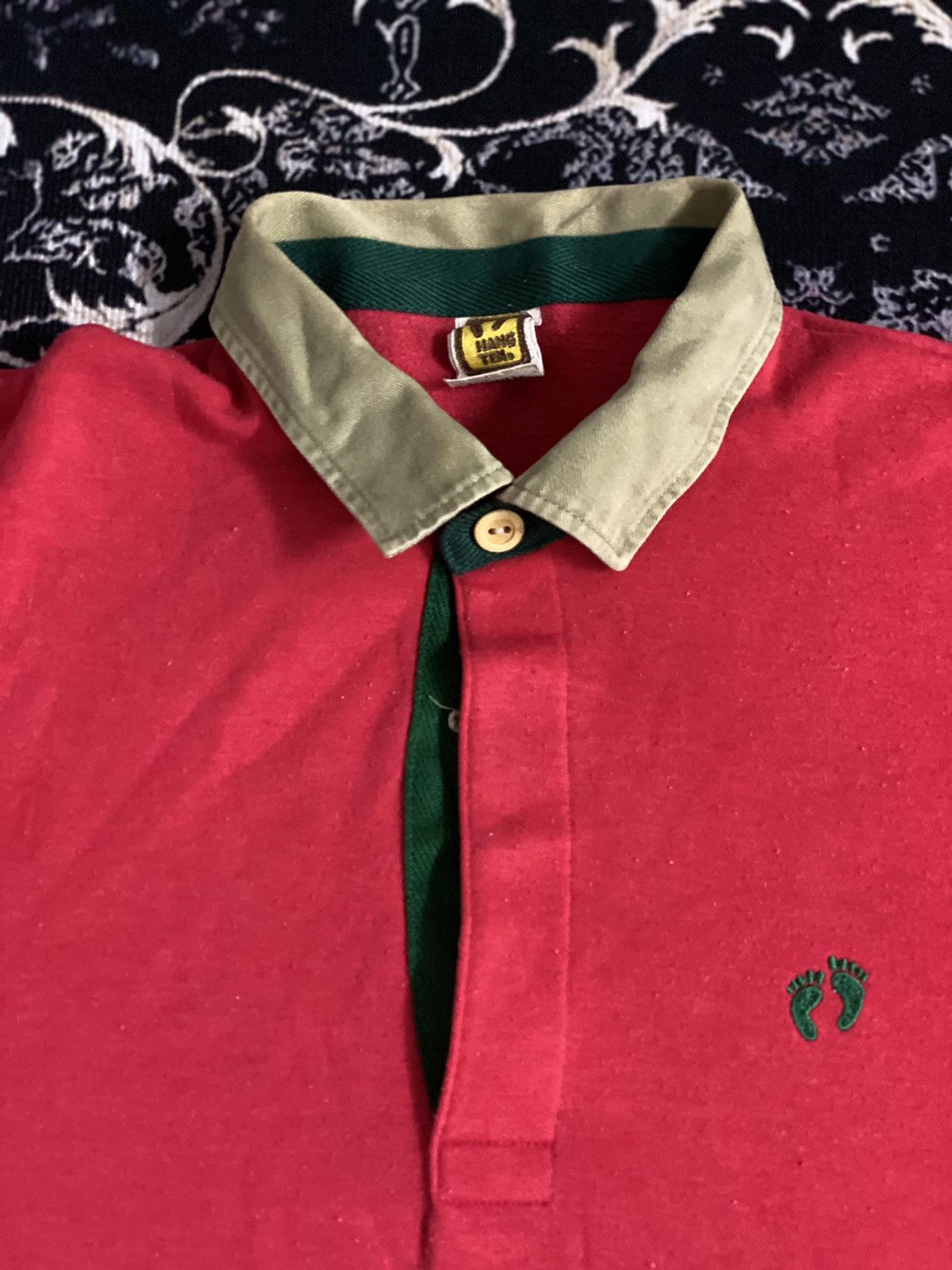 Hang Ten × Vintage Vintage Hang ten Longsleeve Single Stich colar 🚀 Size US L / EU 52-54 / 3 - 5 Thumbnail