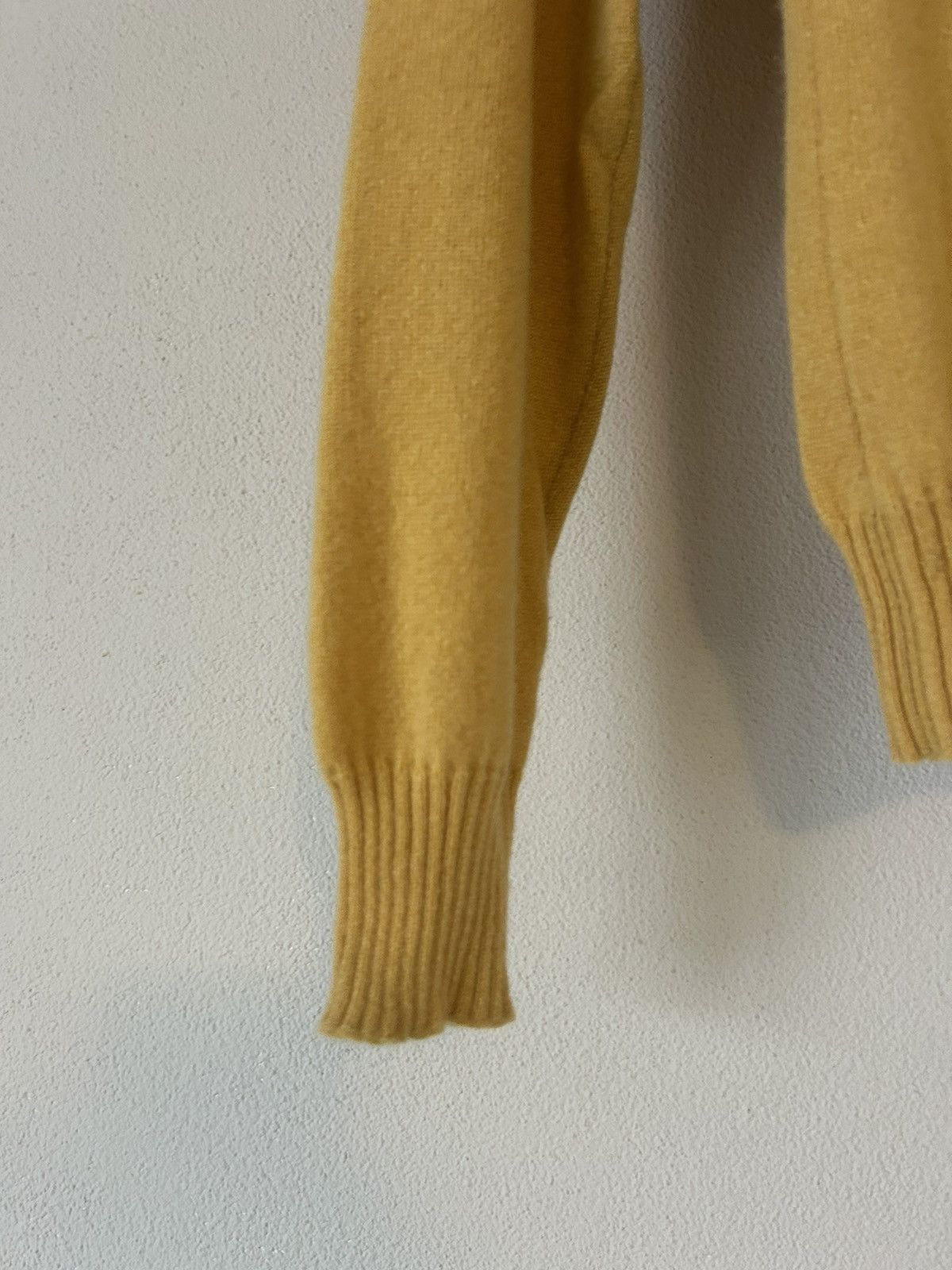 Loro Piana 100% Cashmere Mustard Yellow Turtleneck Sweater - Size 38 Size XS / US 0-2 / IT 36-38 - 6 Thumbnail