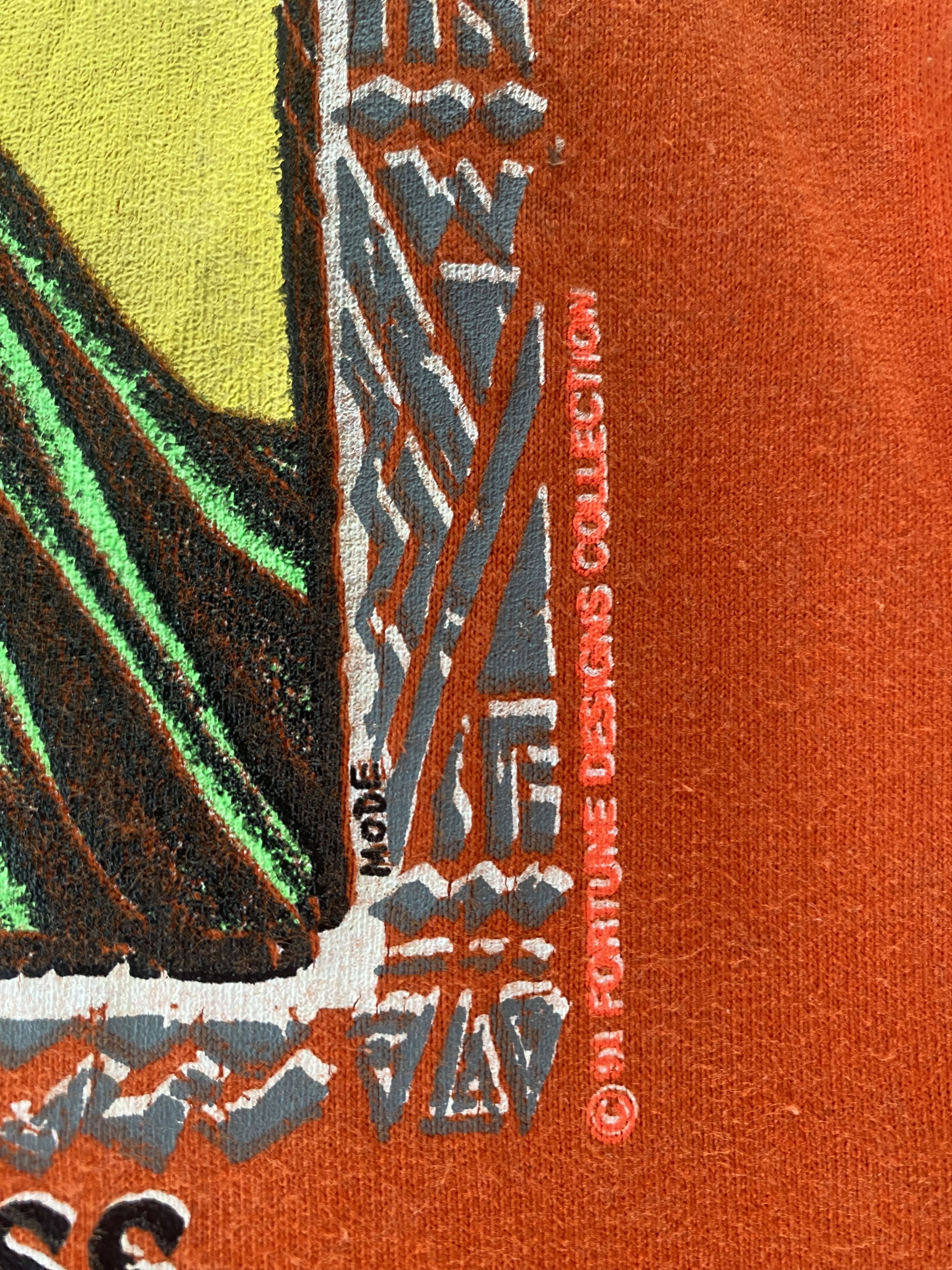 Vintage 90’s Hawaiian Strength Pele Volcanoes Goddess Shirt Size US M / EU 48-50 / 2 - 6 Thumbnail