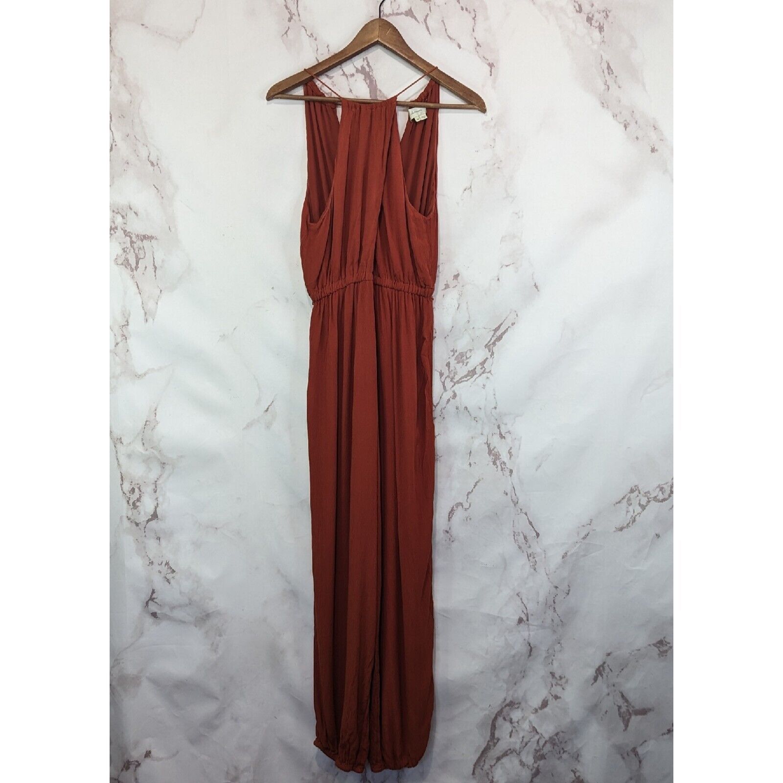 Anthropologie Anthropologie Elevenses Jumpsuit Women XS North Beach Orange Size 26" / US 2 / IT 38 - 6 Thumbnail