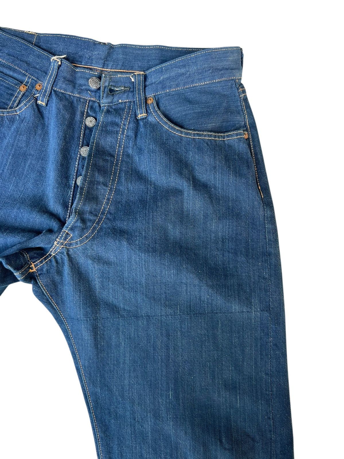 Full Count & Co. × Japanese Brand Vintage 90s Full Count Japan Redline Selvedge Denim Jeans Size US 30 / EU 46 - 11 Thumbnail